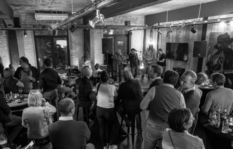 Public lors d’un concert dans le Loft Roots
